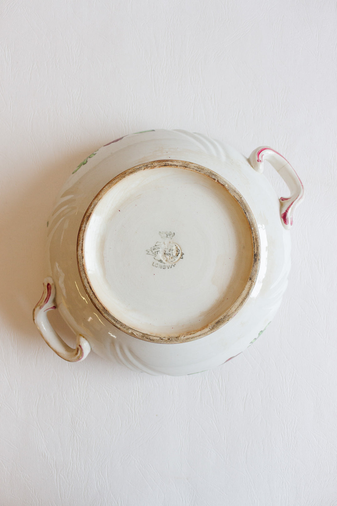 1930s longwy "montmorency" cherry tureen
