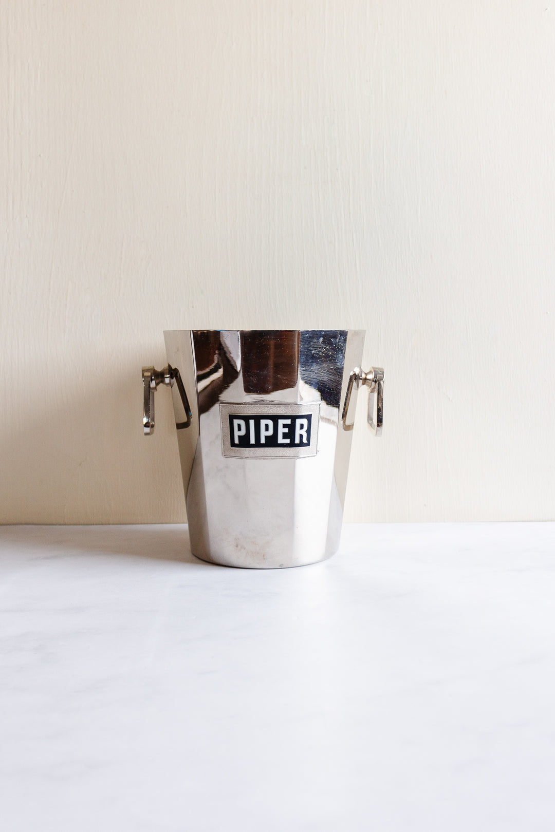 vintage French stainless champagne buckets