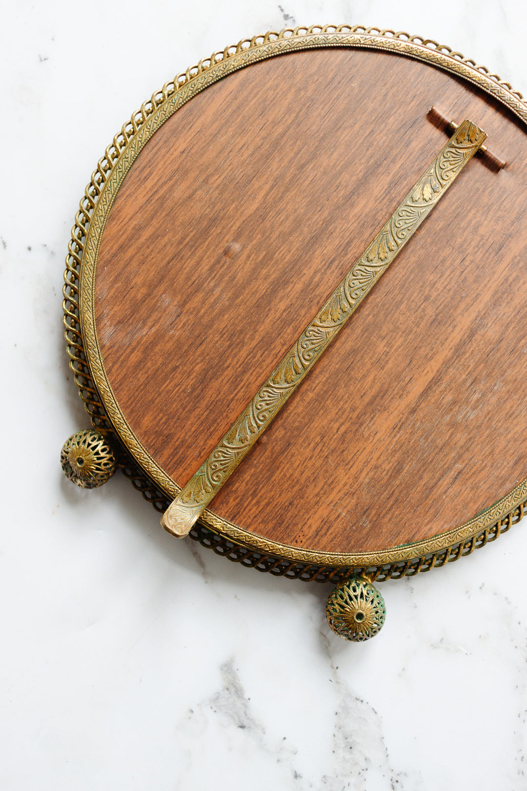 vintage french dressing table mirror