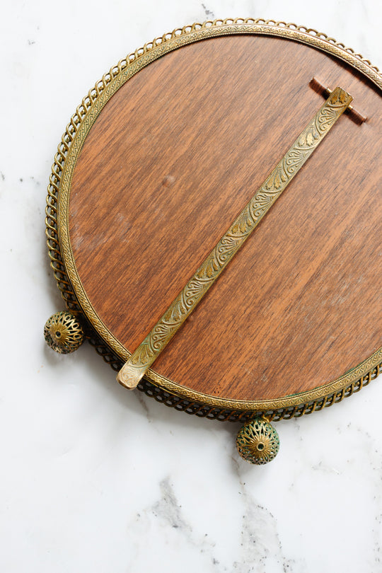 vintage french dressing table mirror