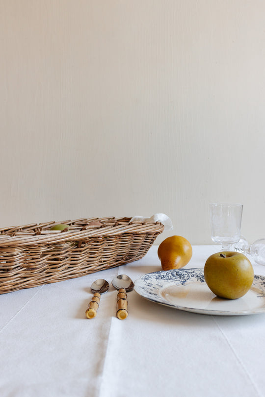 vintage French baguette basket