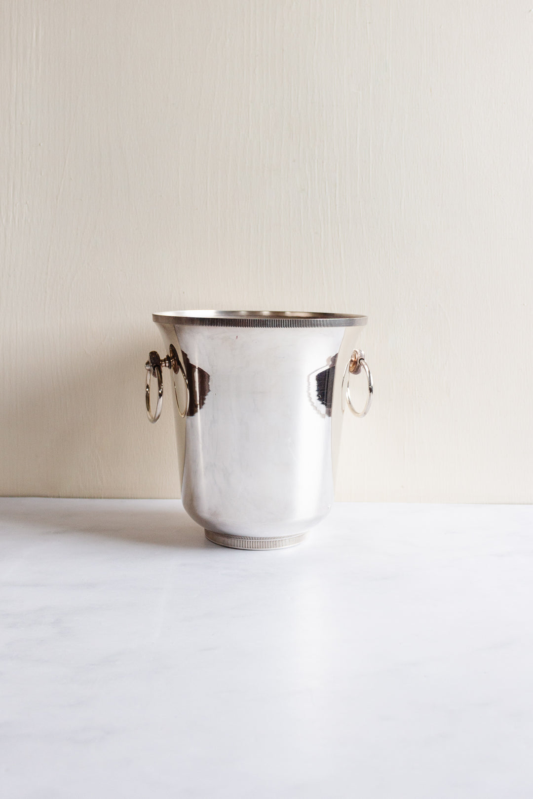 vintage French stainless champagne buckets