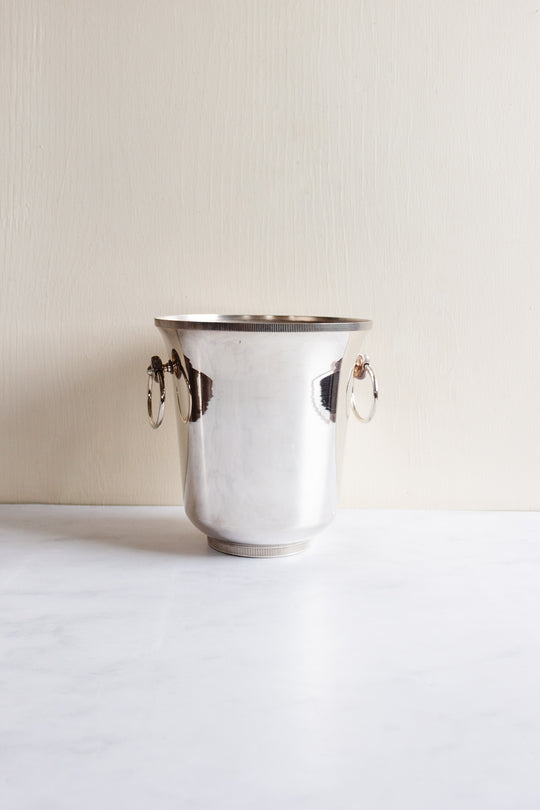 vintage French stainless champagne buckets