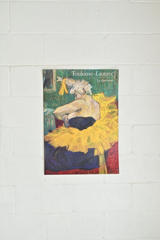 "la clownesse" by toulouse - lautrec - Joliette