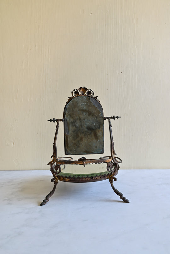 rare Napoleon III french ormolou vanity mirror