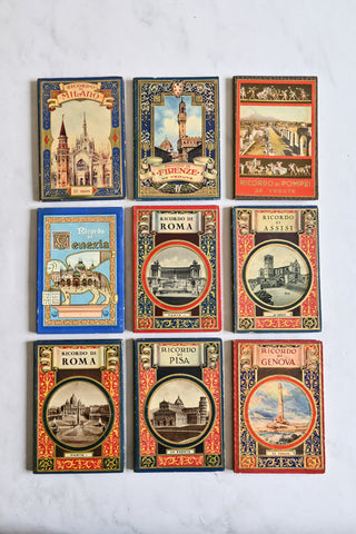 1930s and 1940s italian souvenir photo books