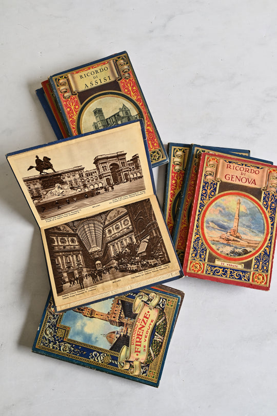 1930s and 1940s italian souvenir photo books