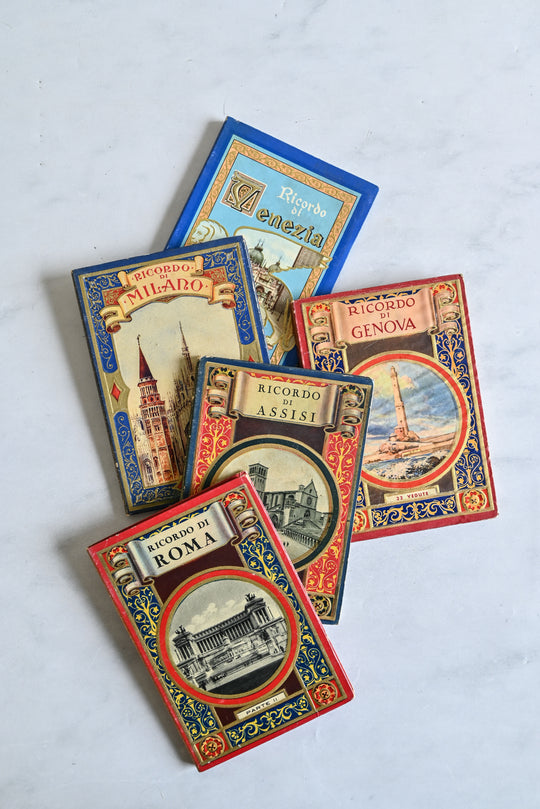 1930s and 1940s italian souvenir photo books