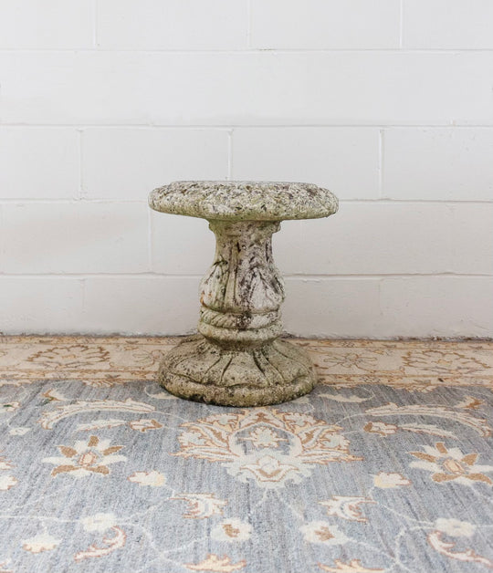 antique french stone garden pedestal