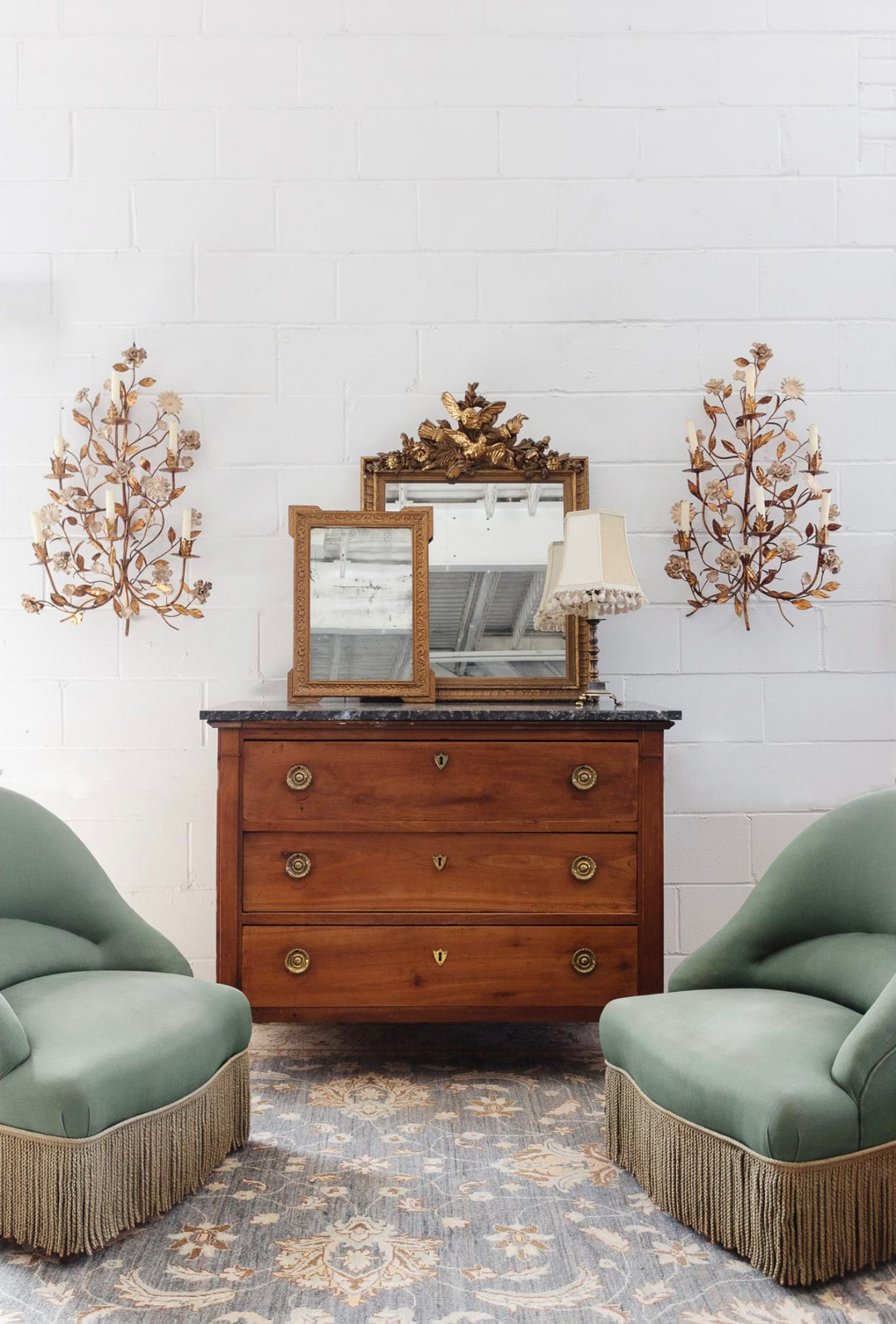 19th century French Louis XVI walnut commode