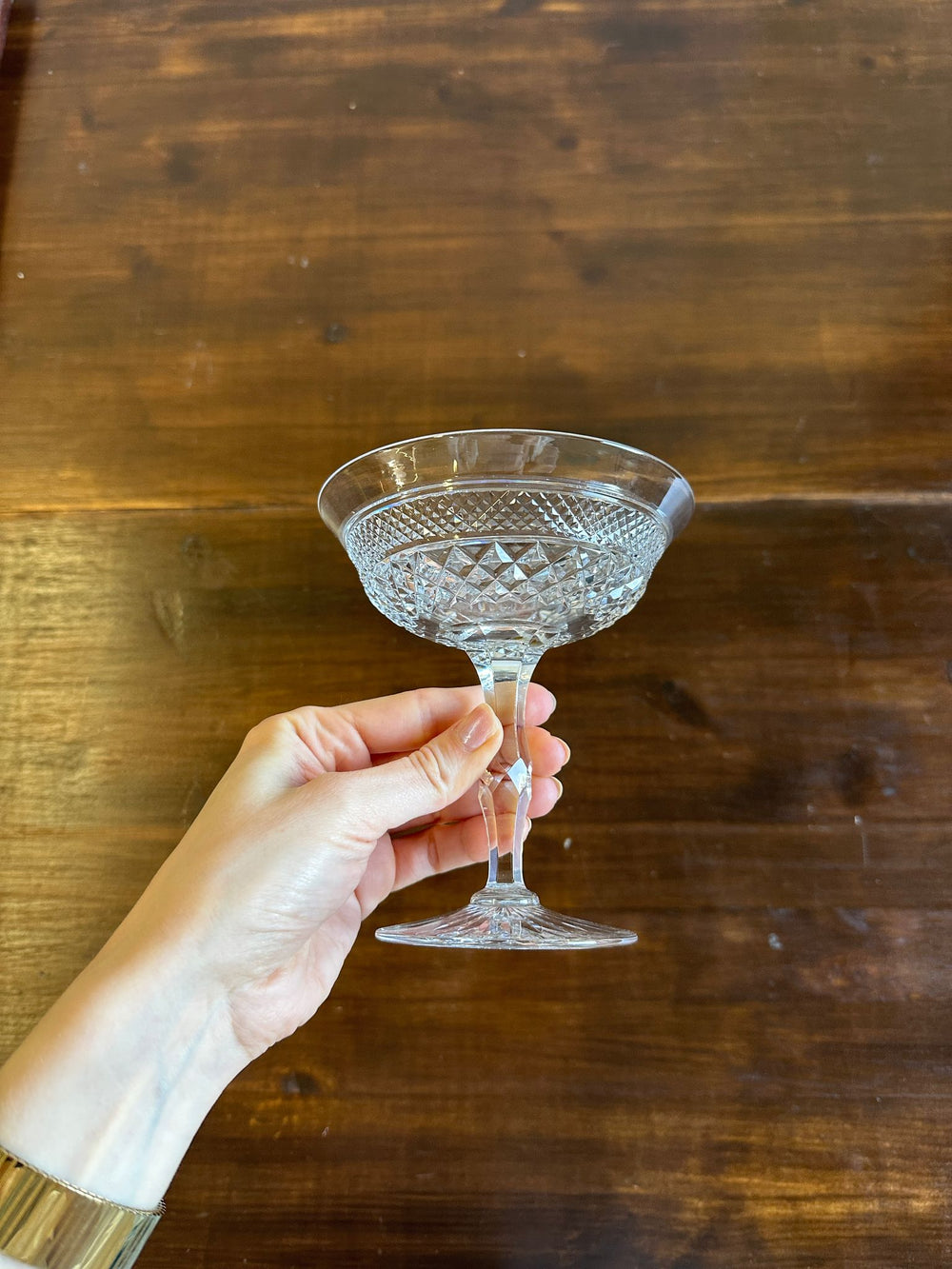 1970s discontinued Waterford "castletown" champagne coupes