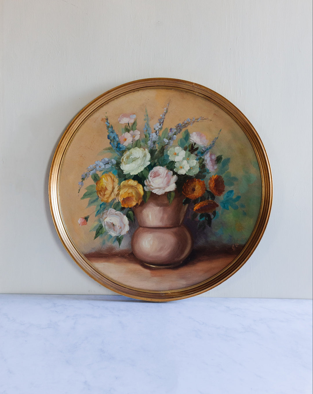 les fleurs rondes