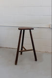 midcentury French brutalist bar stool