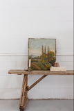 antique French farmhouse bench