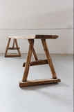 antique French farmhouse bench