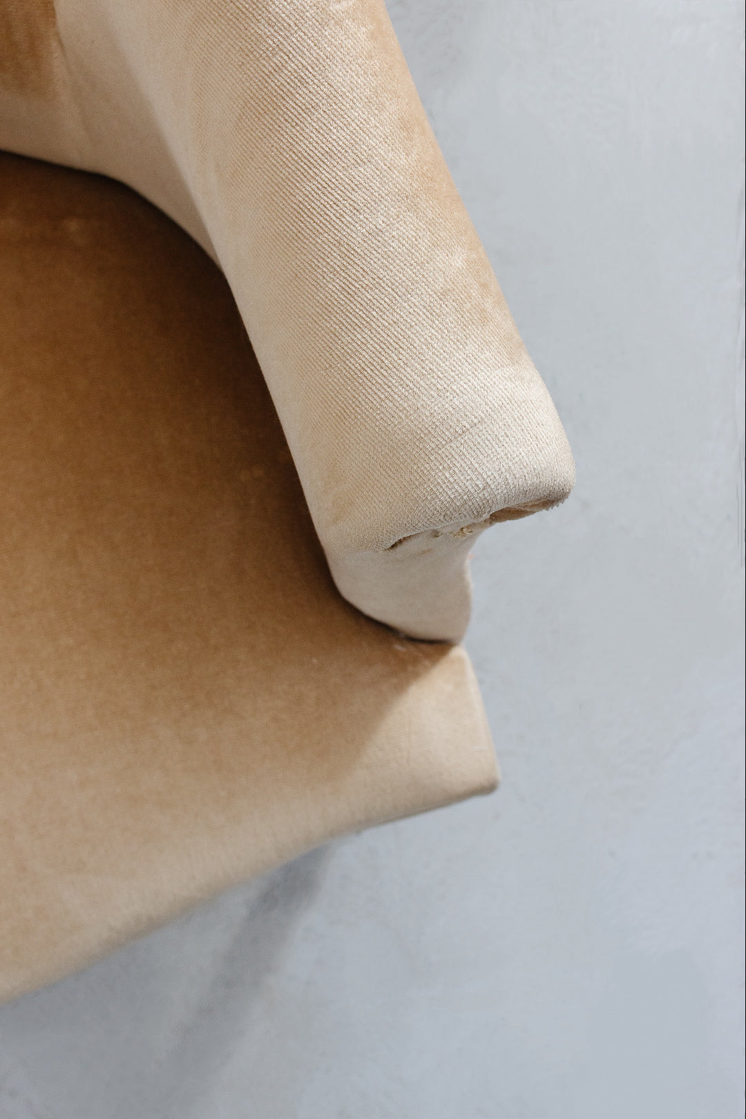 set of two vintage french distressed crapaud chair