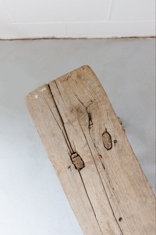 antique French farmhouse bench