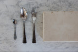 vintage french silverplate art deco flatware set of 3