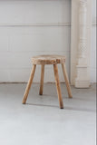 vintage french brutalist stool