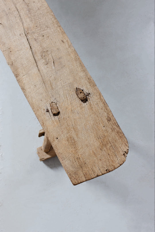 antique French farmhouse bench