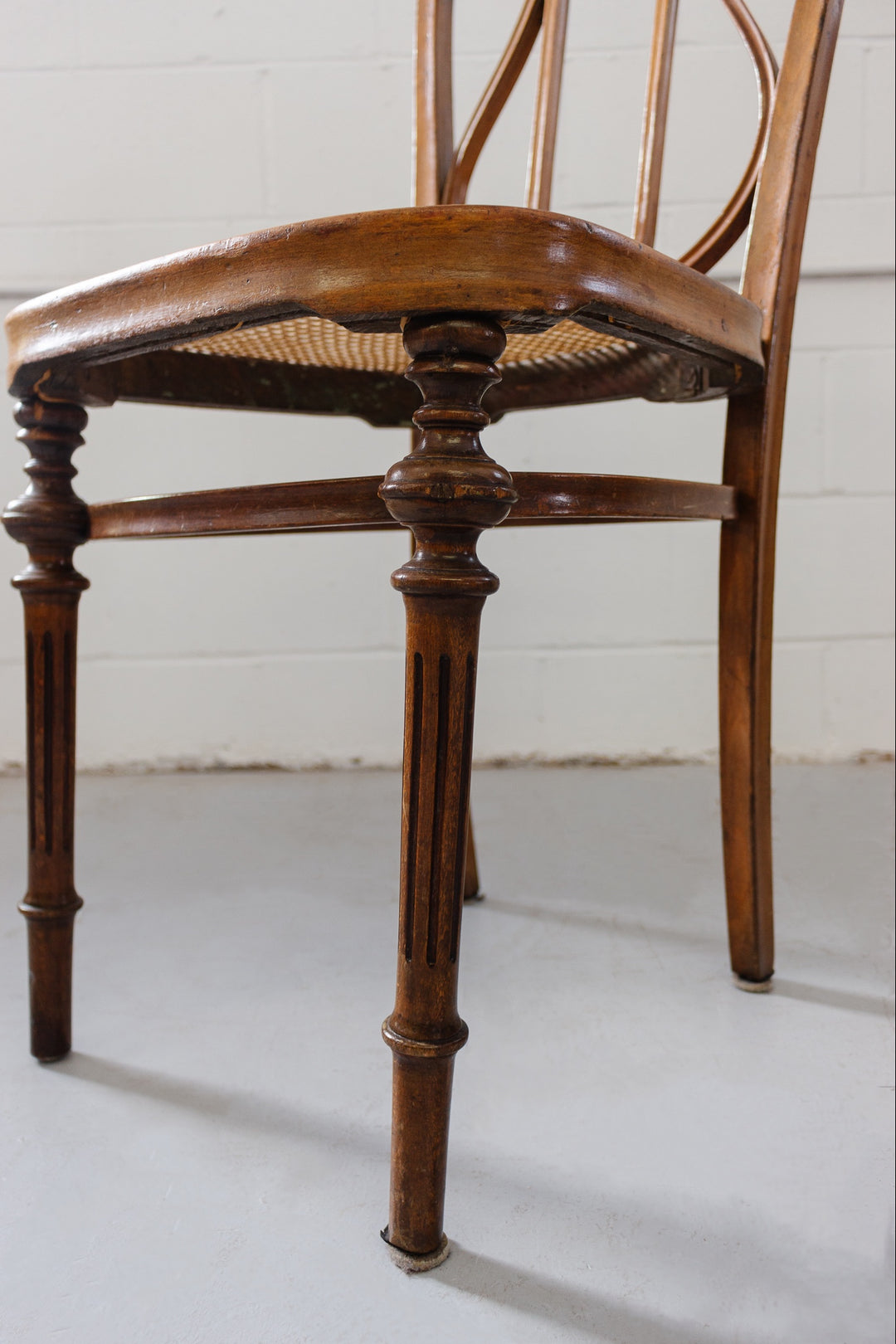 pair of rare antique bentwood chairs by J&J Kohn