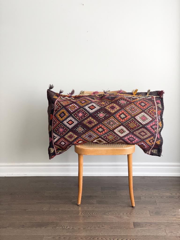 vintage extra large Turkish pillow