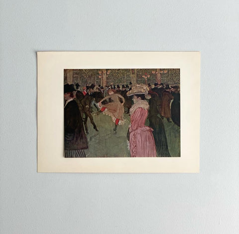 At the moulin rouge - the dance, Toulouse-Lautrec