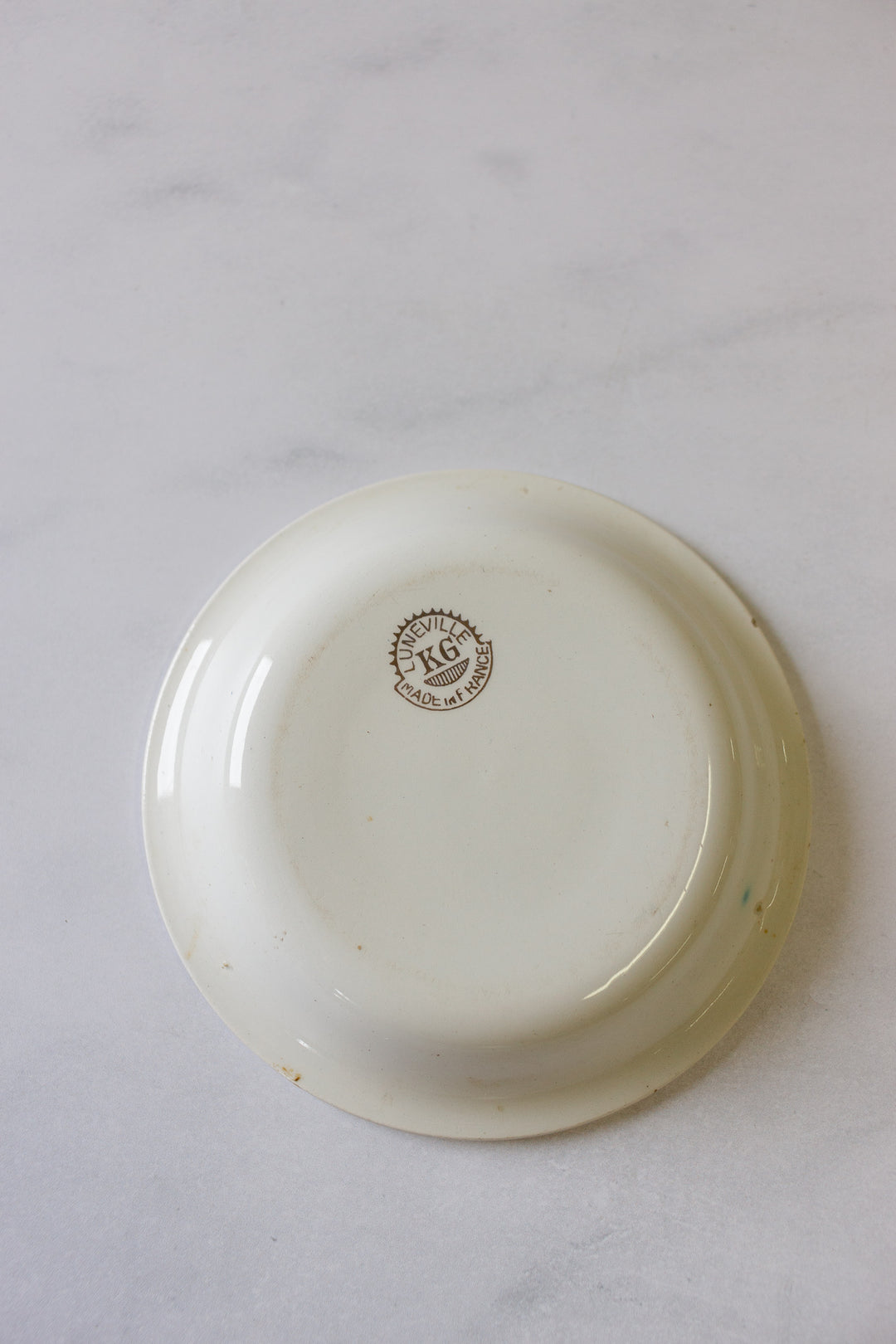 vintage french canard-duchêne porcelain ashtrays