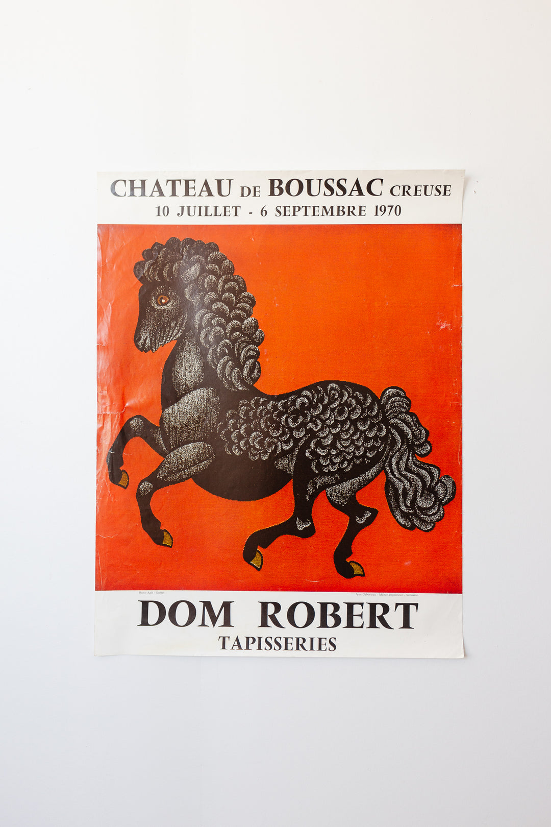 vintage French Dom Robert poster prints