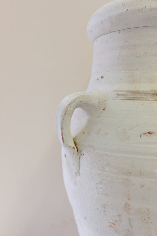 vintage french stoneware amphora