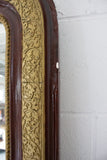 antique french extra large maroon and gold louis philippe mirror
