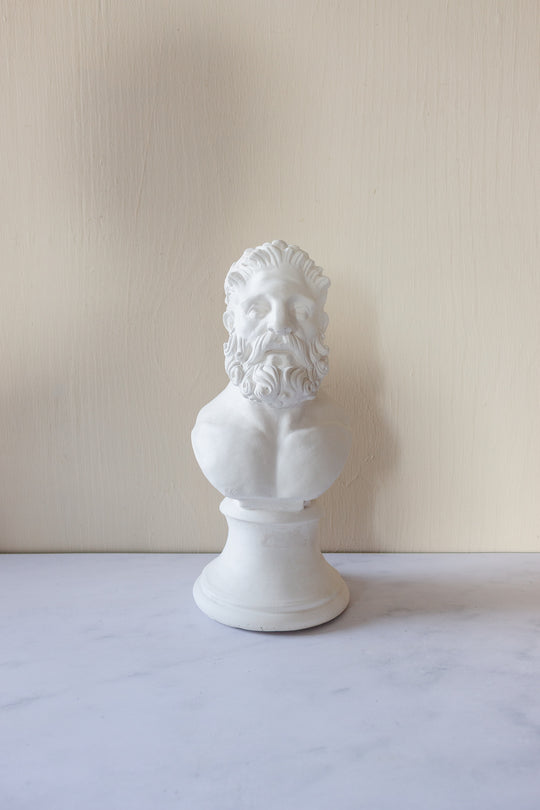 vintage French Grecian bust