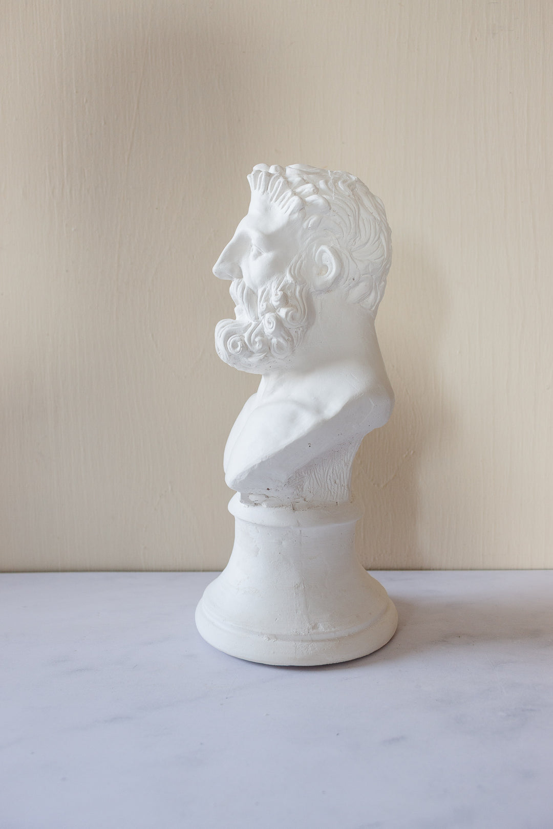 vintage French Grecian bust
