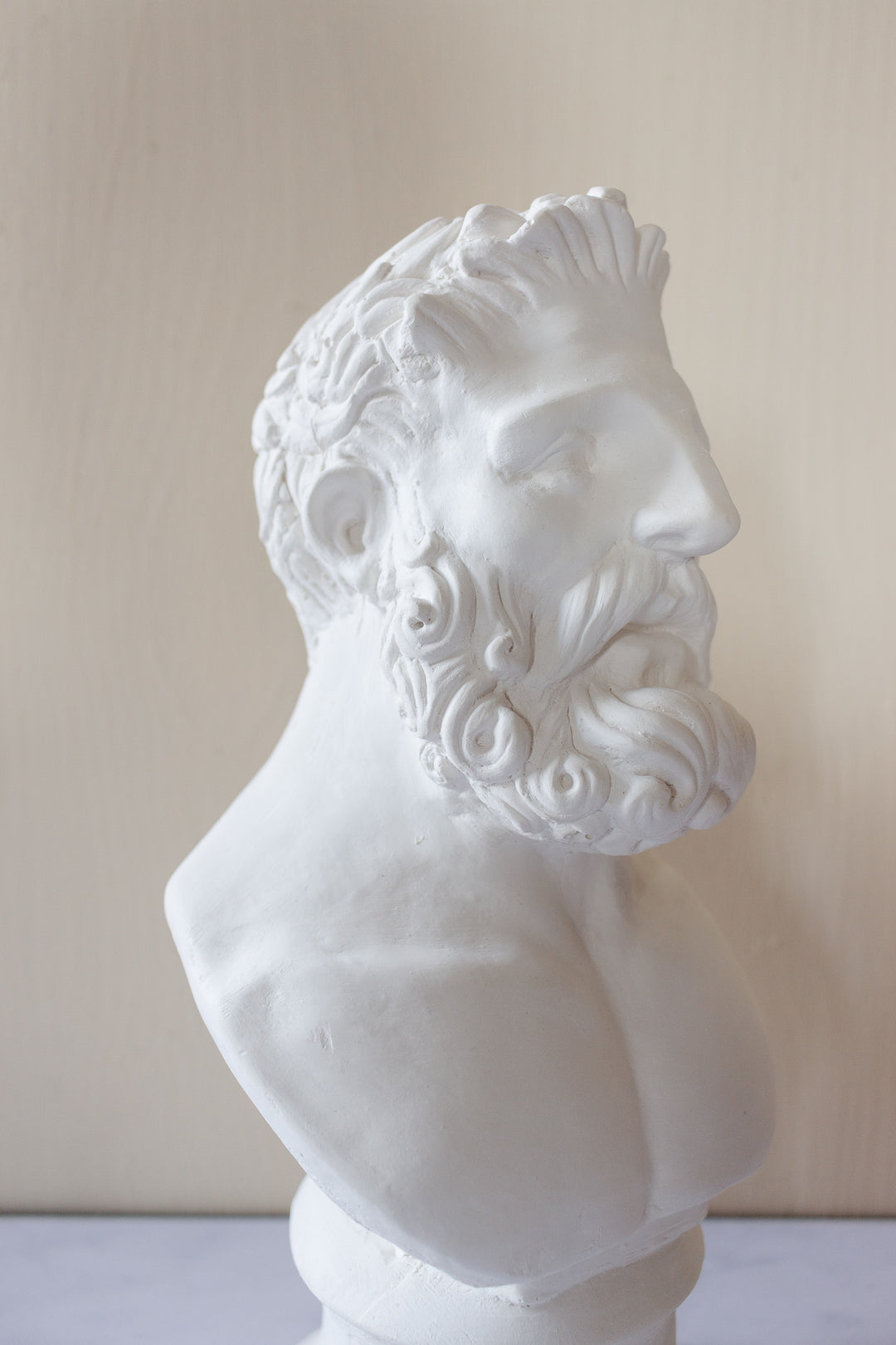 vintage French Grecian bust