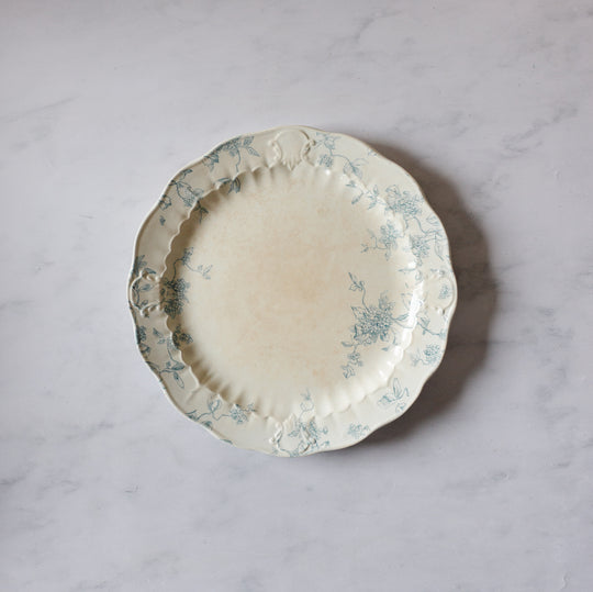 Antique Compagnie Franco-Anglaise transferware platter