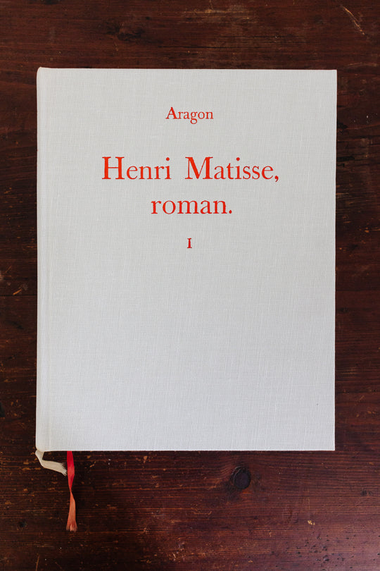 “Henri Matisse: roman” two volume first edition set, Louis Aragon