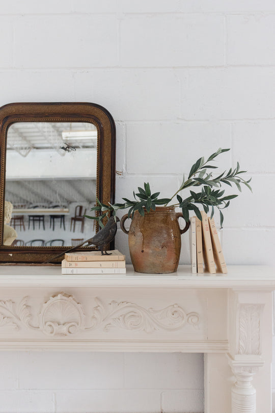 antique french "petite" louis philippe mirror