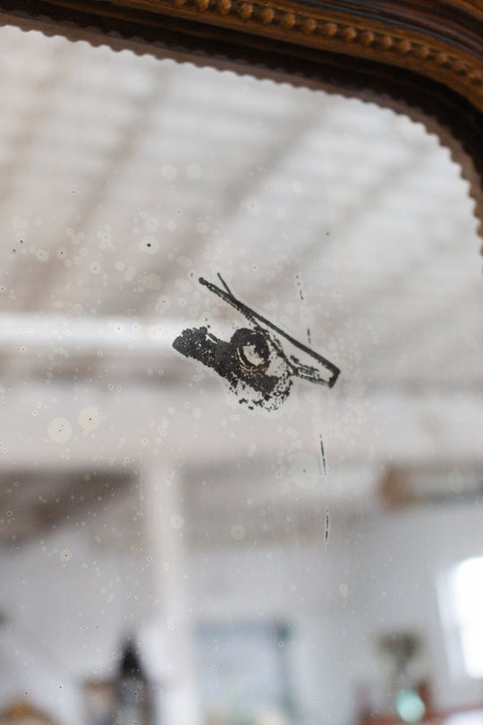 antique french "petite" louis philippe mirror