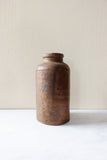 antique french large stoneware vessel