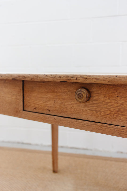 antique french walnut farmhouse table