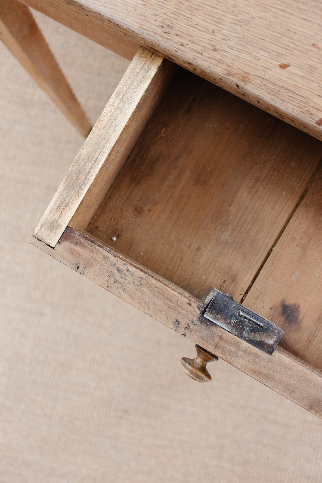 antique french walnut farmhouse table