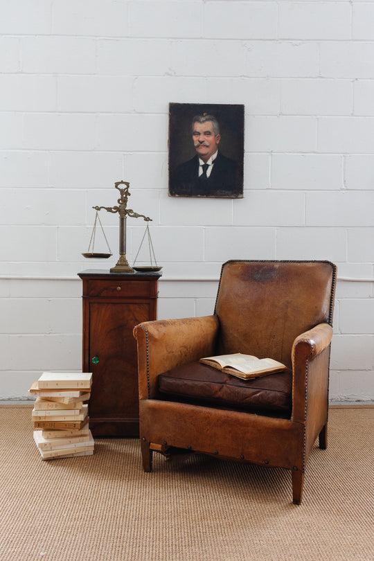 antique french brass scales