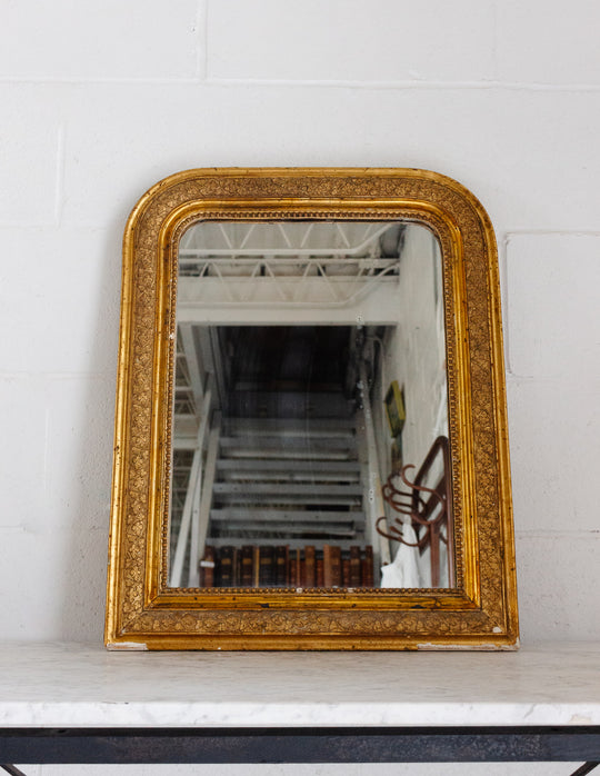 antique french gold louis philippe mirror
