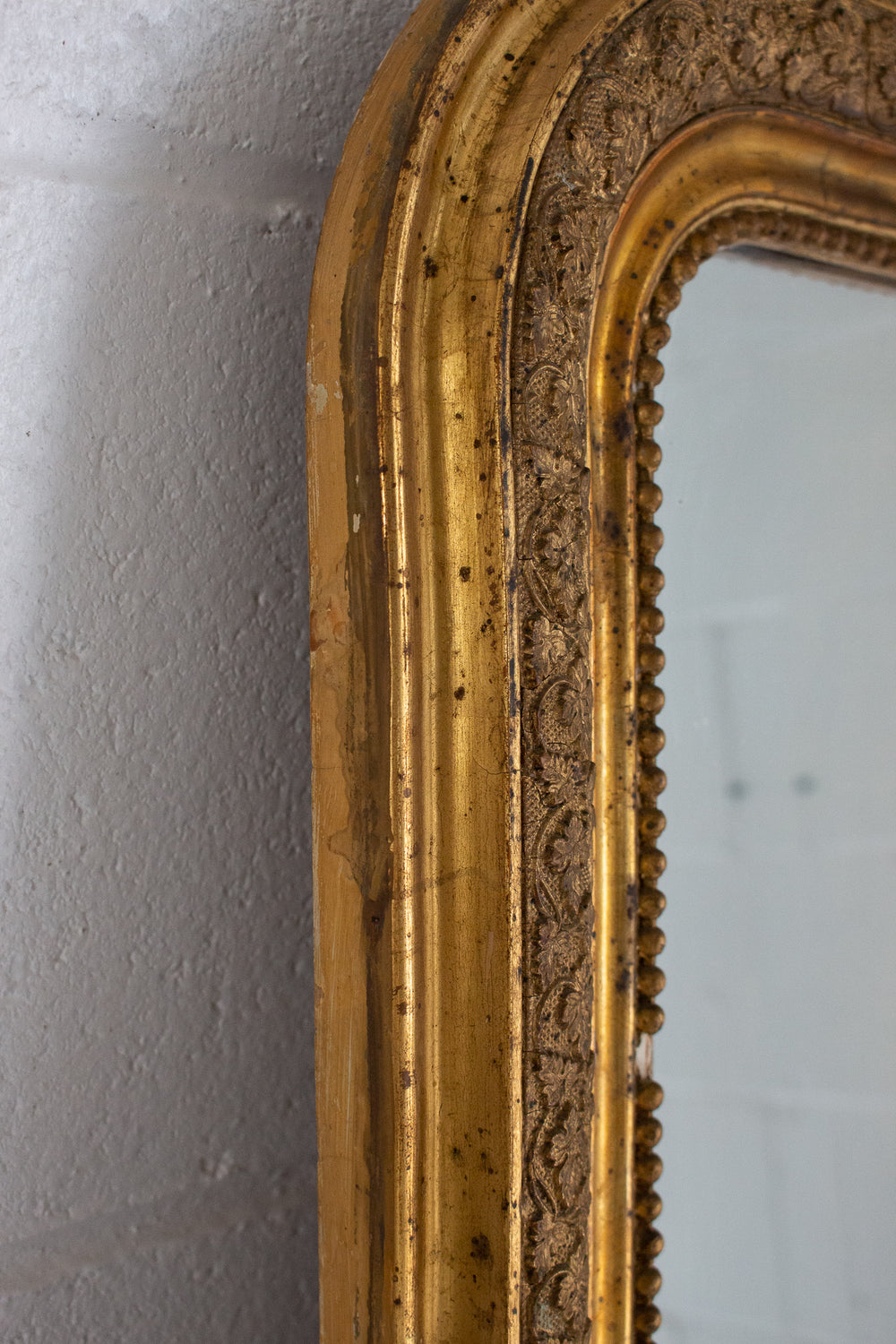 antique french gold louis philippe mirror