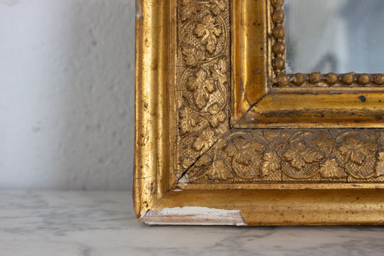 antique french gold louis philippe mirror
