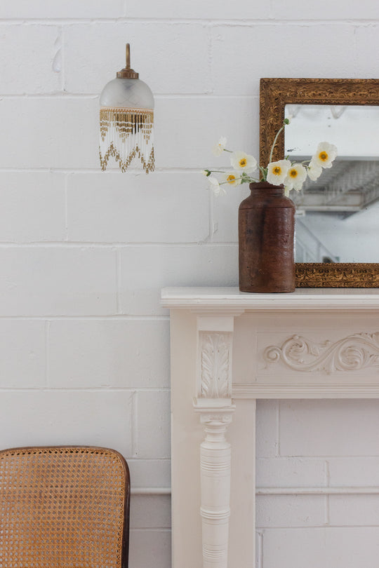 turn of the century french gilt mirror