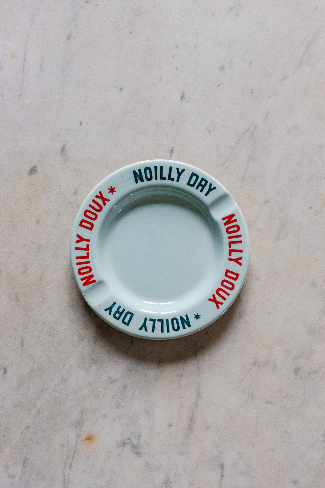 vintage french advertising ashtray