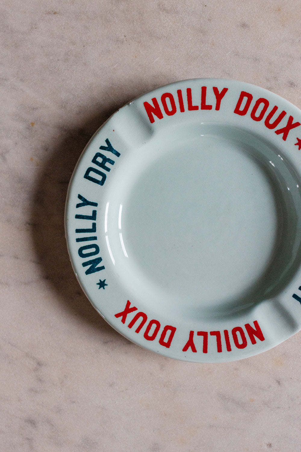 vintage french advertising ashtray