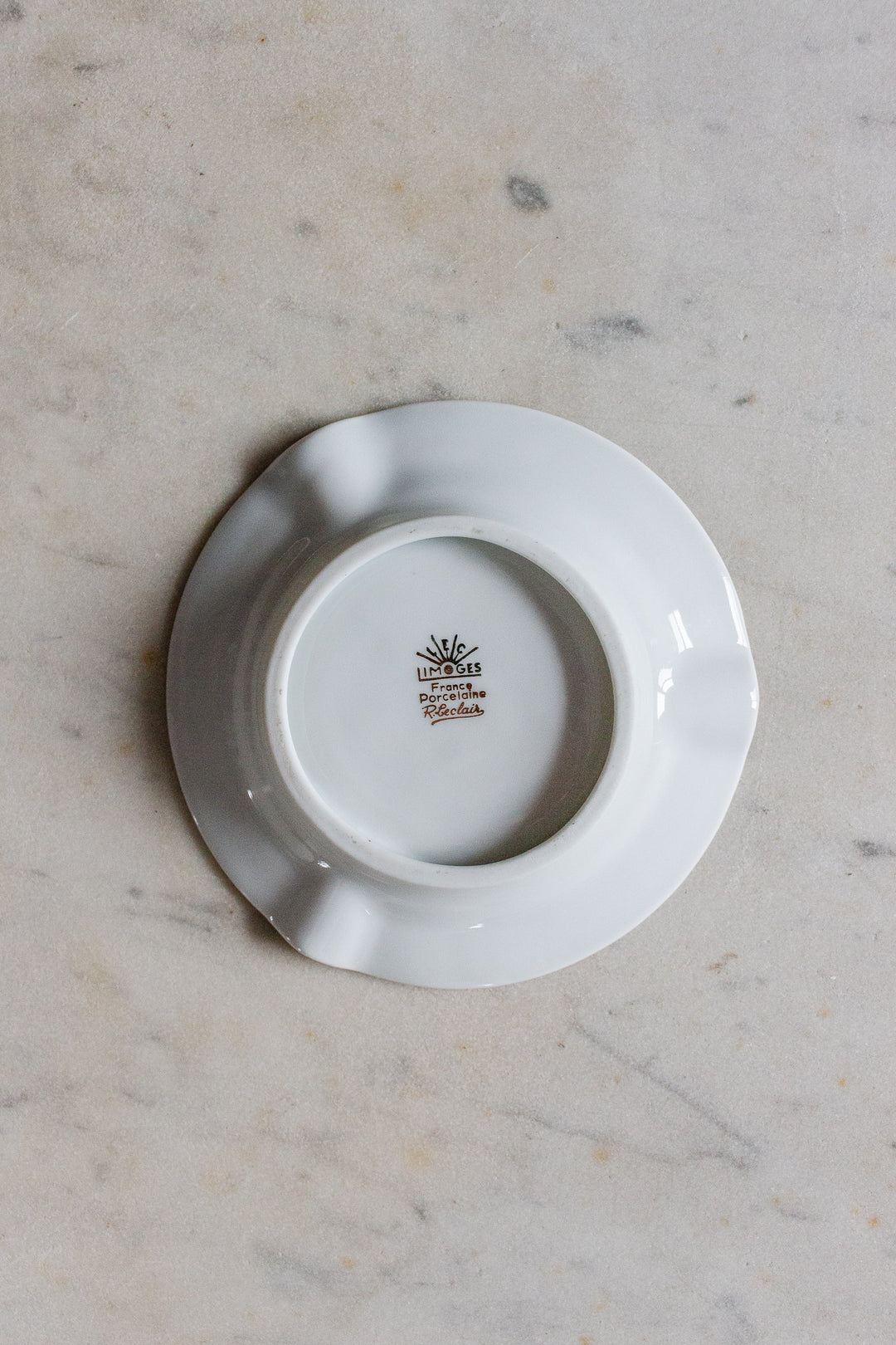 vintage french advertising ashtray