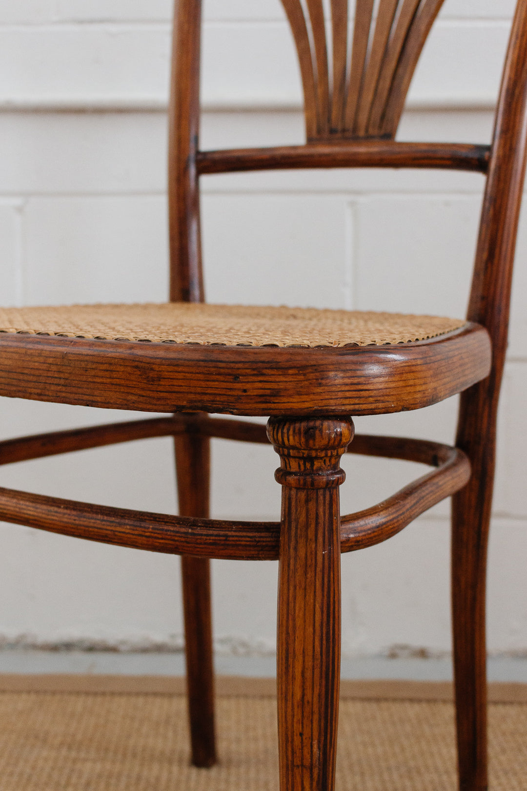 set of turn of the century Thonet no. 221 chairs